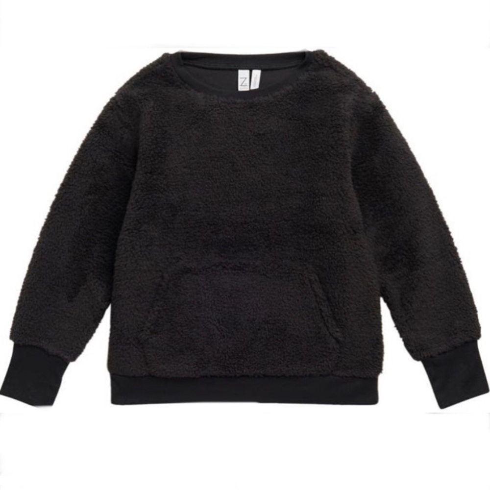 Kids' Faux Shearling Pocket Pullover sweater
Z BY ZELLA GIRL 10/12 cozy black